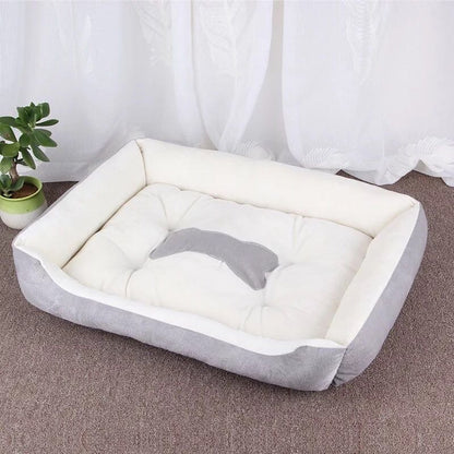 Snuggle Bed, Machine Washable Cotton Dog Comfort