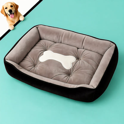 Snuggle Bed, Machine Washable Cotton Dog Comfort