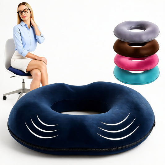 Donut Pillow, Orthopedic, Tailbone Relief, Hemorrhoid Cushion
