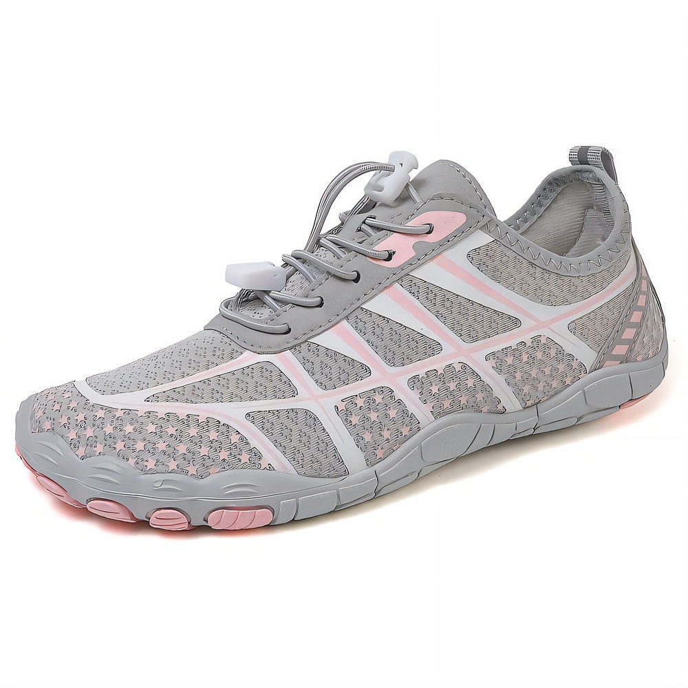 Mirox-Ash Rose Quick-Lace Low-Profile Athletic Shoe
