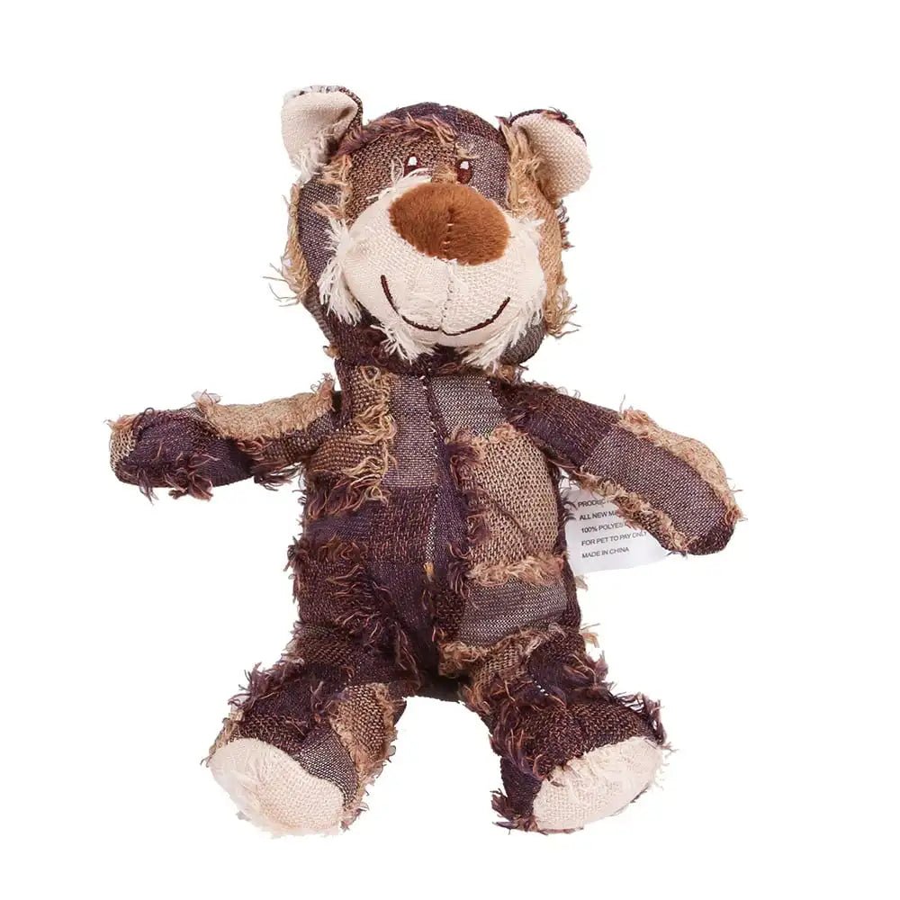 Toughies Bear Tough Dog Toy for Heavy Chewers