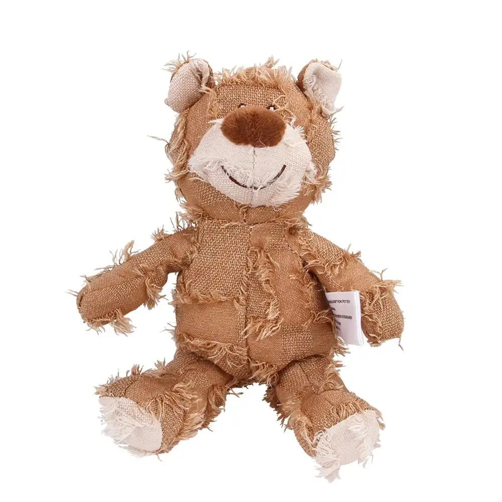 Toughies Bear Tough Dog Toy for Heavy Chewers