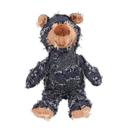 Toughies Bear Tough Dog Toy for Heavy Chewers