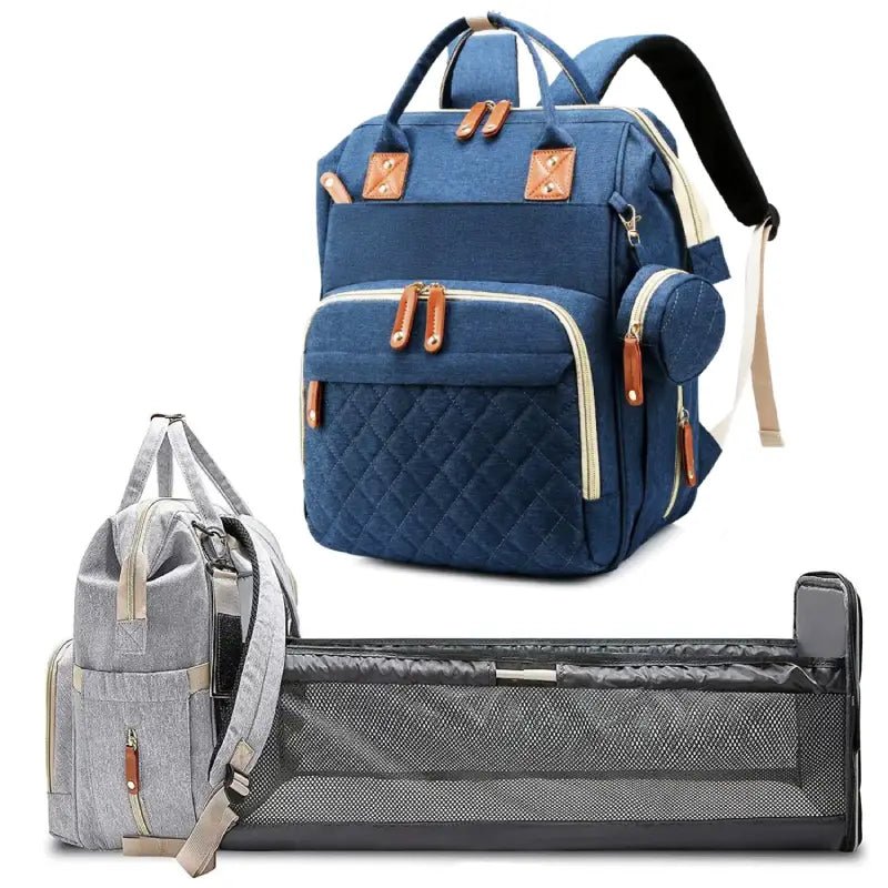 Baby Diaper Bag 3-in-1 Waterproof Nylon for Parents