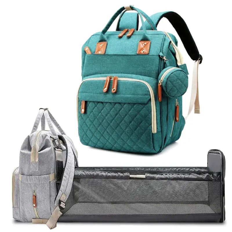 Baby Diaper Bag 3-in-1 Waterproof Nylon for Parents
