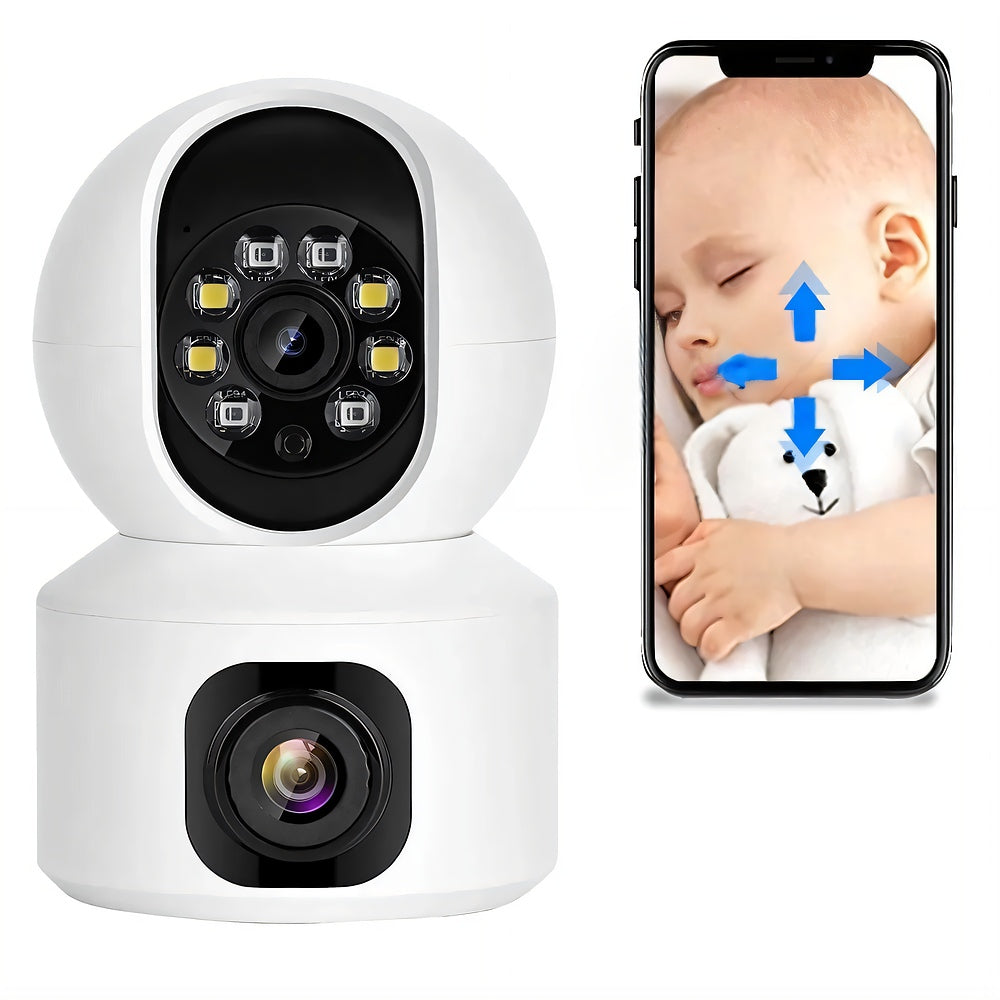 Baby Monitor Camera 2K HD 360° Night Vision Connected for Baby