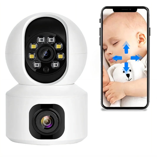 Baby Monitor Camera 2K HD 360° Night Vision Connected for Baby