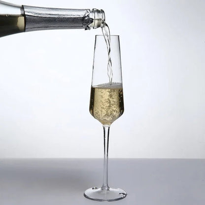 Champagne Flute Unbreakable Tritan Acrylic 4-Pc Set Outdoor