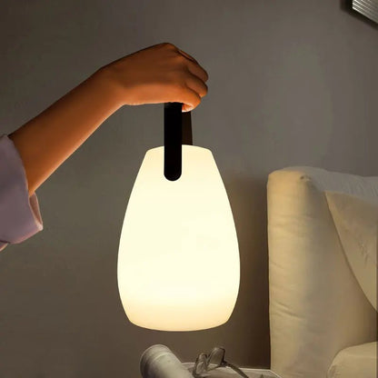 Lamp, Waterproof LED USB Rechargeable Dimmable 8-Color, Outdoor