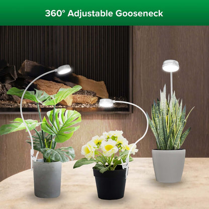 LED Grow Light, 5W, Pot Clip, Indoor Plant