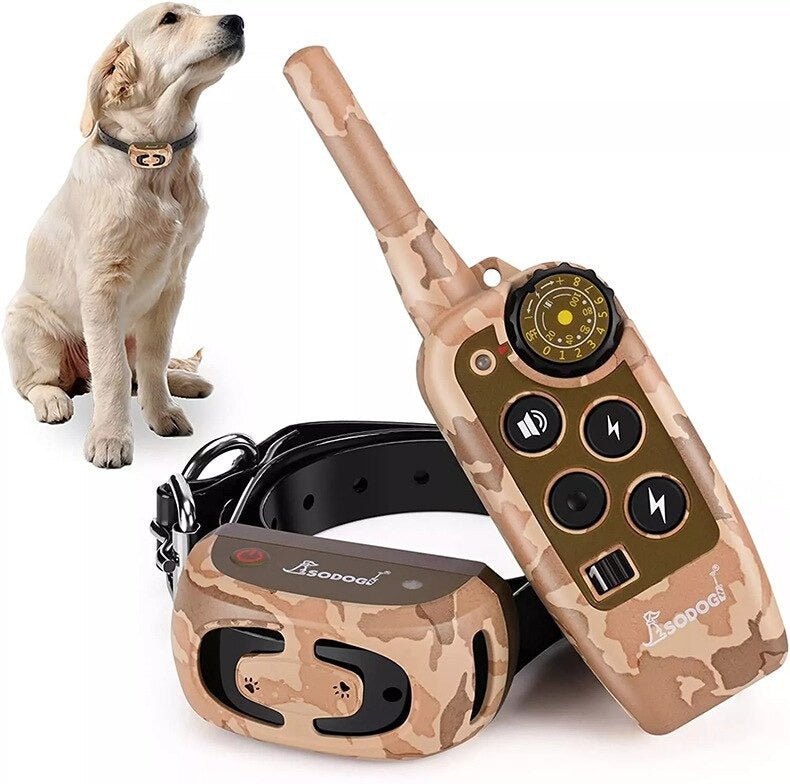 Electric Dog Training Collar, 4 Modes, 600m, Remote Bark Prevention