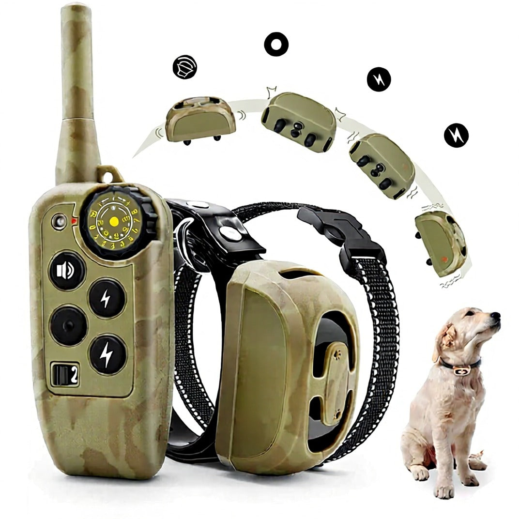 Electric Dog Training Collar, 4 Modes, 600m, Remote Bark Prevention