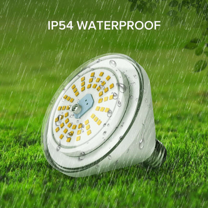 BR30 24W Waterproof LED Grow Bulb, Full Spectrum, Plant Growth