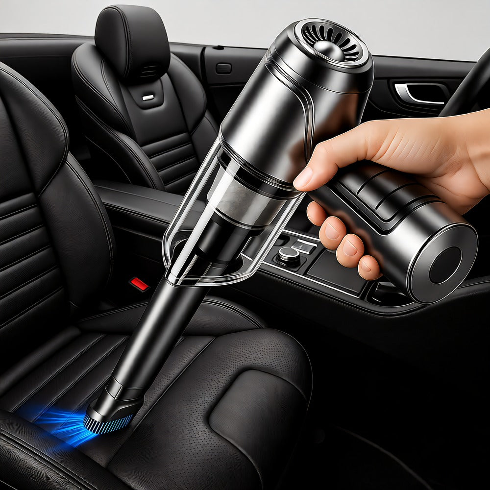 Cordless Car Vacuum Cleaner, 9000Pa Powerful Suction, Portable Handheld for Home