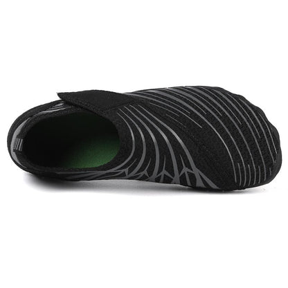 Solyn Black Void Slip-on Breathable Mesh Sports Shoe Casual Athletic