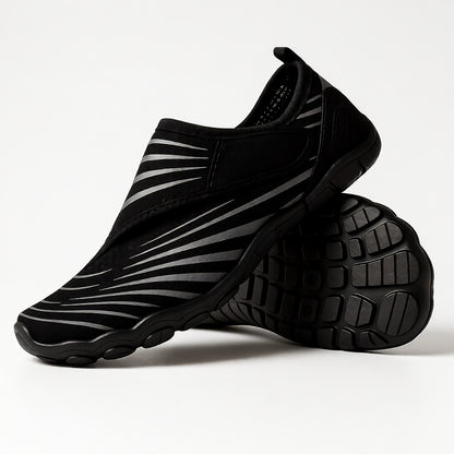 Solyn Black Void Slip-on Breathable Mesh Sports Shoe Casual Athletic