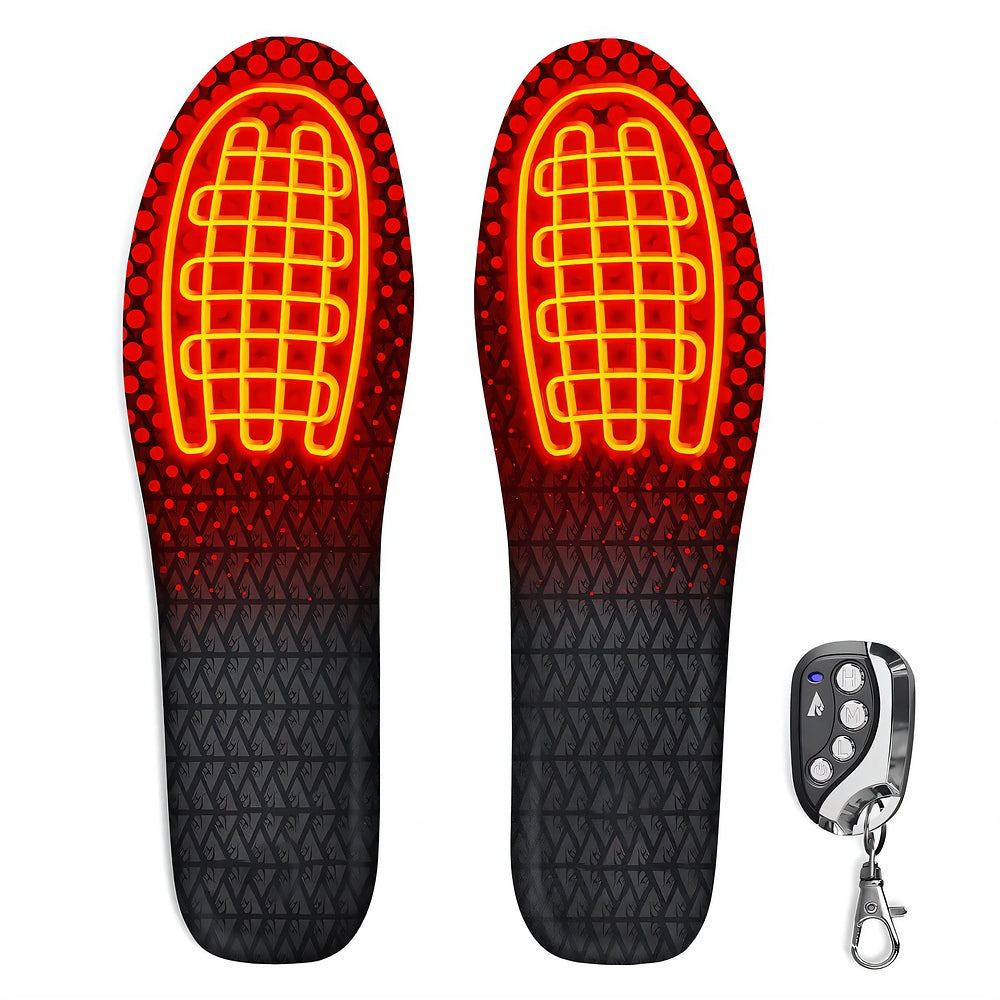 Heated Insoles, Wireless Rechargeable 10H, Universal Fit, Cold Weather