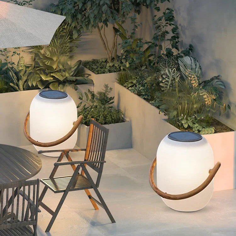 Outdoor Solar Lantern IP65 Portable Patio Garden