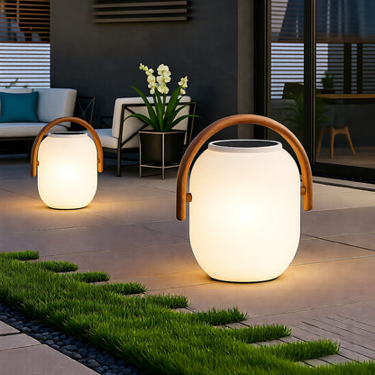 Outdoor Solar Lantern IP65 Portable Patio Garden