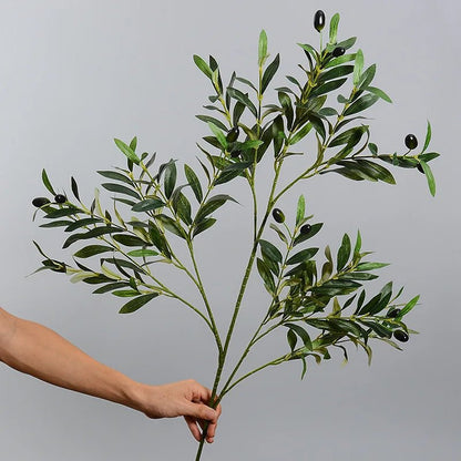 Faux Olive Tree Lifelike Branches Decor