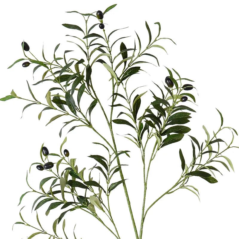 Faux Olive Tree Lifelike Branches Decor