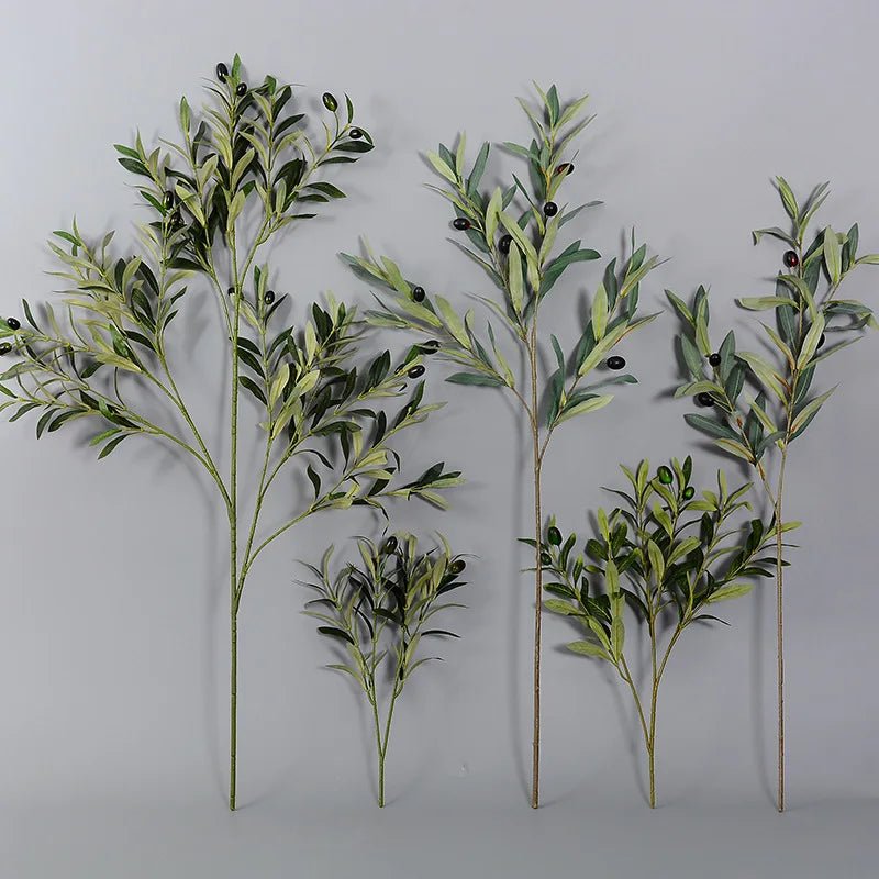 Faux Olive Tree Lifelike Branches Decor