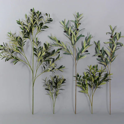 Faux Olive Tree Lifelike Branches Decor