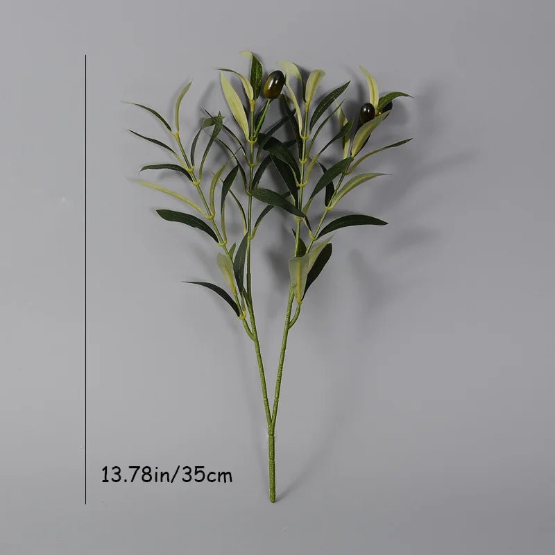 Faux Olive Tree Lifelike Branches Decor