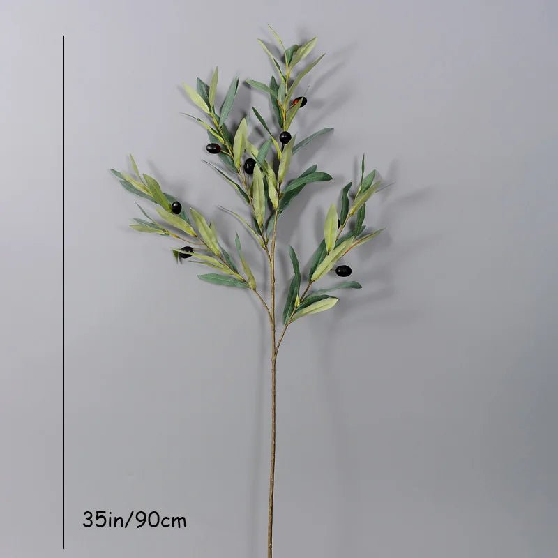 Faux Olive Tree Lifelike Branches Decor