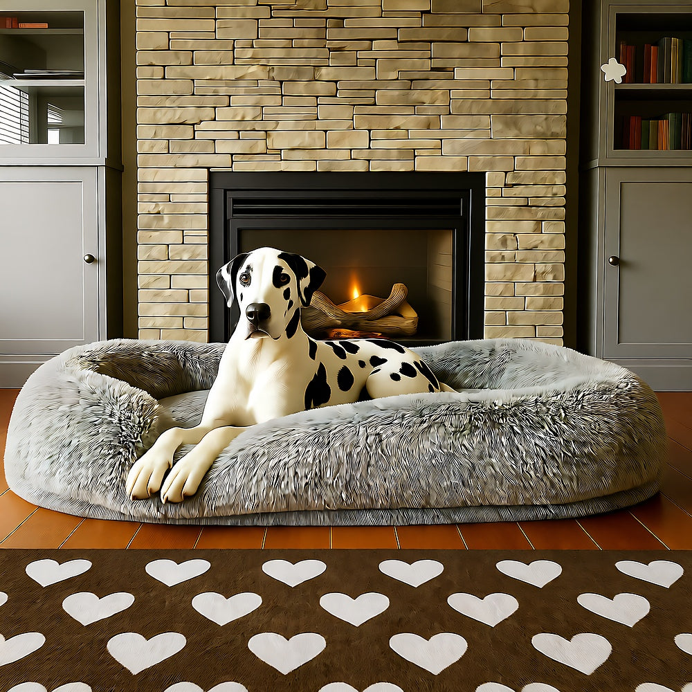 Large Dog Bed, Orthopedic Foam, Machine Washable