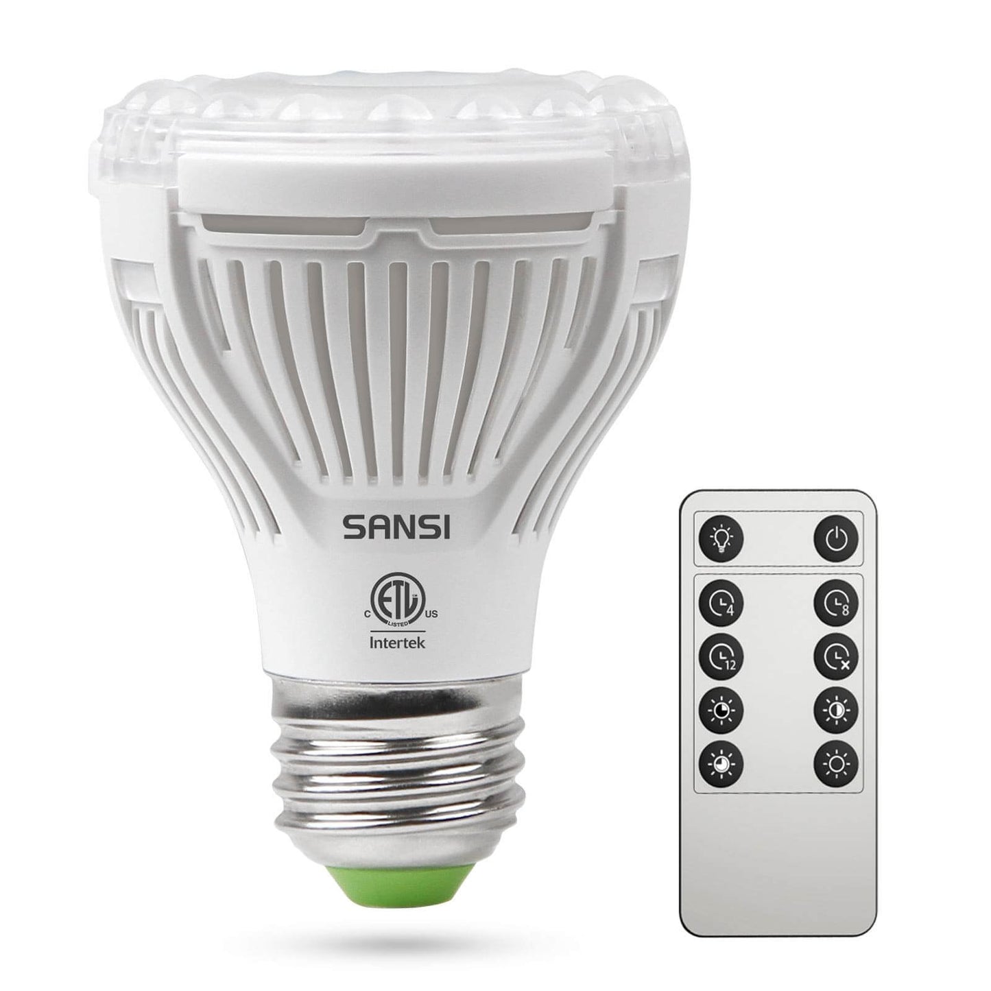 PAR20 LED Grow Light, 10W Full Spectrum Remote, Plant Bulb
