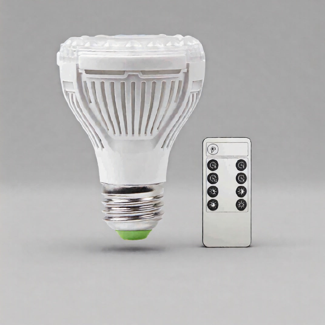 PAR20 LED Grow Light, 10W Full Spectrum Remote, Plant Bulb