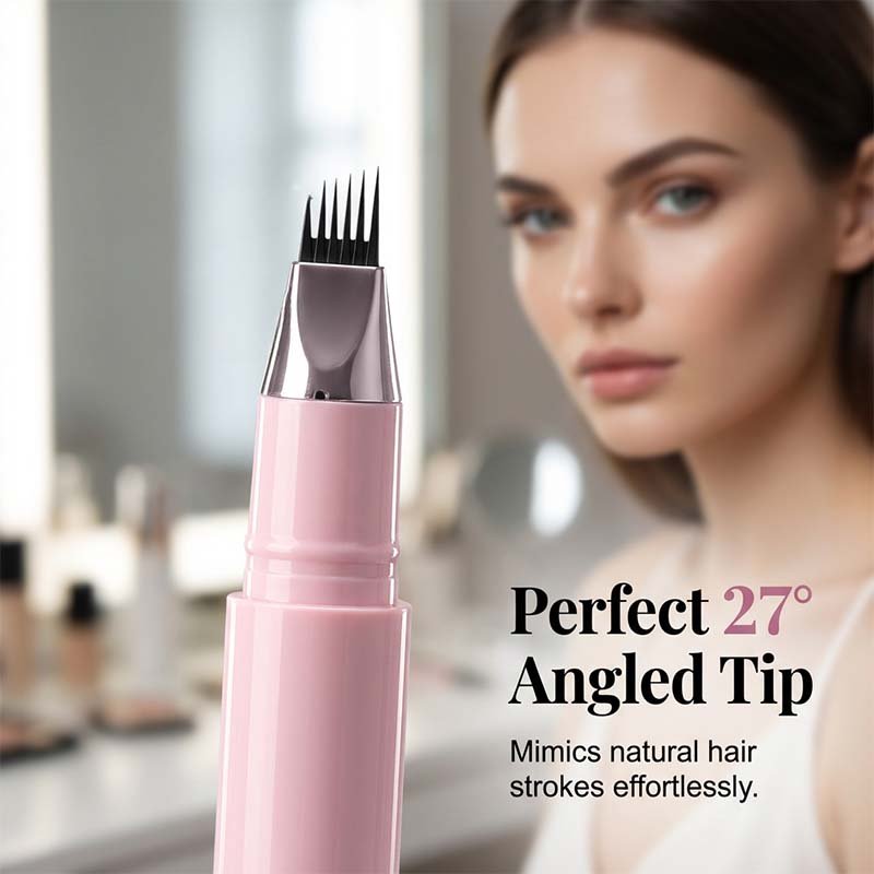 Liquid Eyebrow Pen, Smudge-Proof, Beginner-Friendly, For Brows