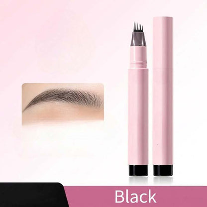 Liquid Eyebrow Pen, Smudge-Proof, Beginner-Friendly, For Brows