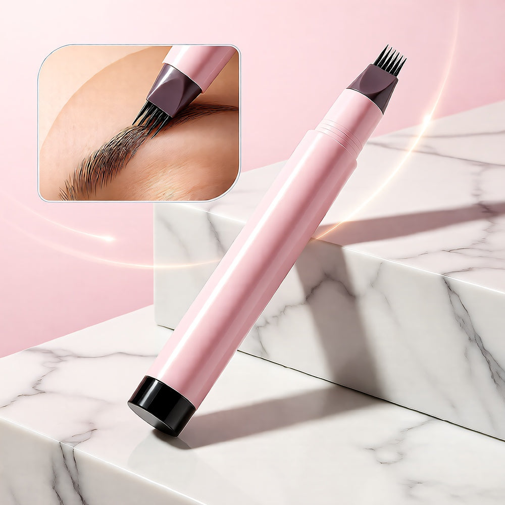 Liquid Eyebrow Pen, Smudge-Proof, Beginner-Friendly, For Brows