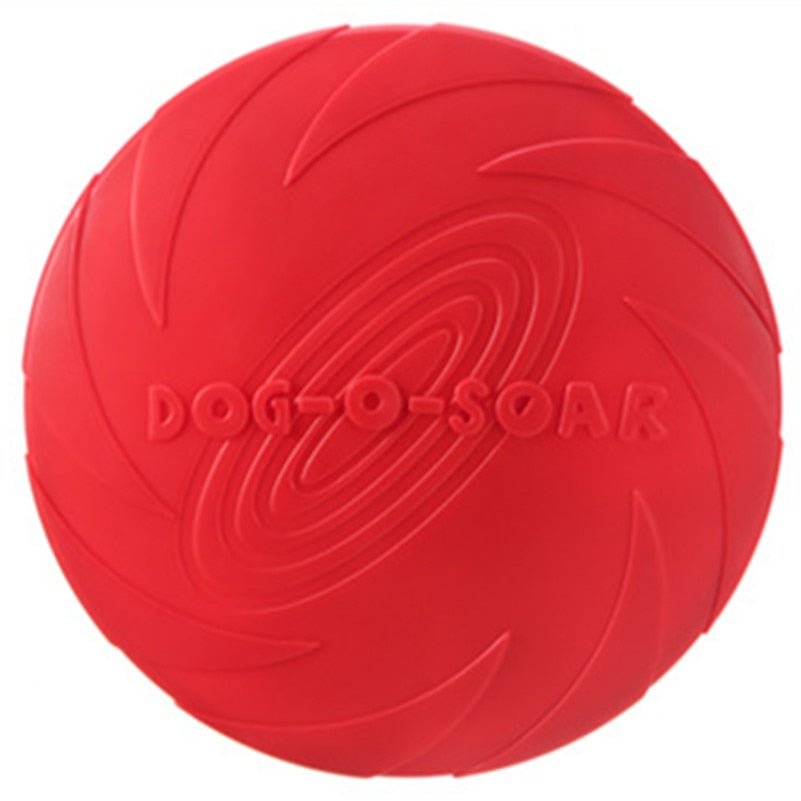 Dog Flying Disc, Durable Natural Rubber, Floats, Fetch Toy
