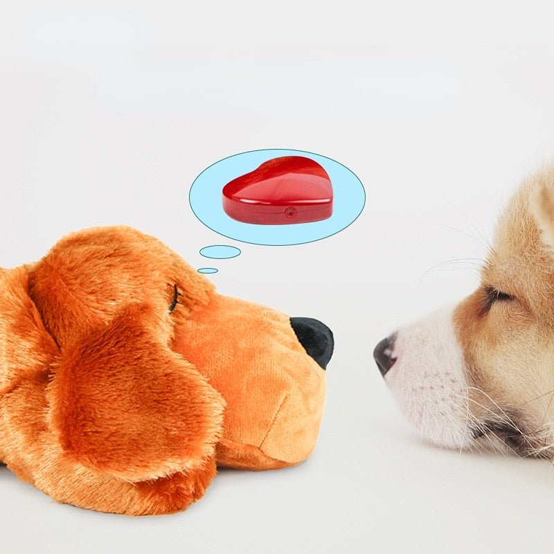 Dog Lovey Toy Heartbeat Soft Anxiety Relief