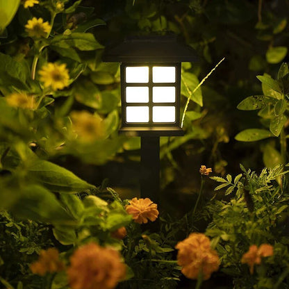 LED Pathway Lantern, Solar Automatic, Outdoor Light