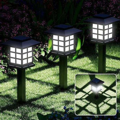 LED Pathway Lantern, Solar Automatic, Outdoor Light