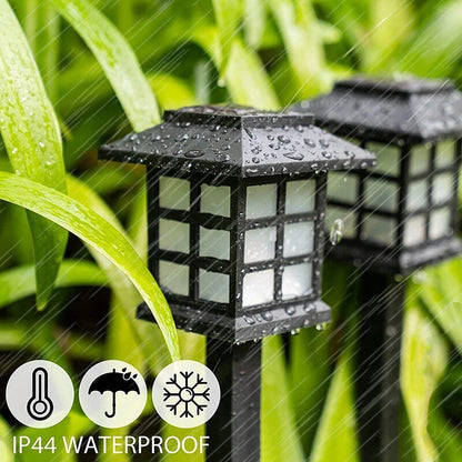 LED Pathway Lantern, Solar Automatic, Outdoor Light