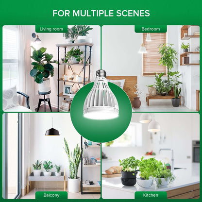 PAR25 LED Grow Light, 30W, E26 Full Spectrum Plant Bulb