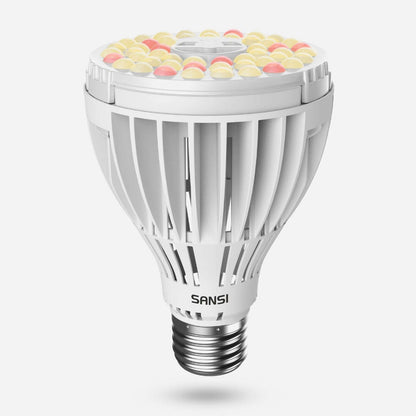 PAR25 LED Grow Light, 30W, E26 Full Spectrum Plant Bulb
