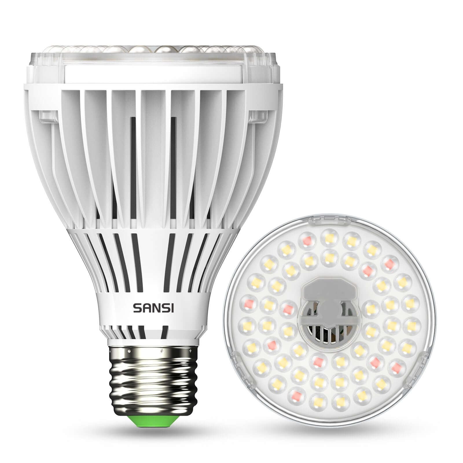 PAR25 LED Grow Light, 30W, E26 Full Spectrum Plant Bulb