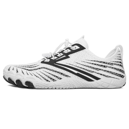 Flexto Unisex Barefoot Shoe, Ultra-Flex Sole, Breathable Mesh, Training Travel