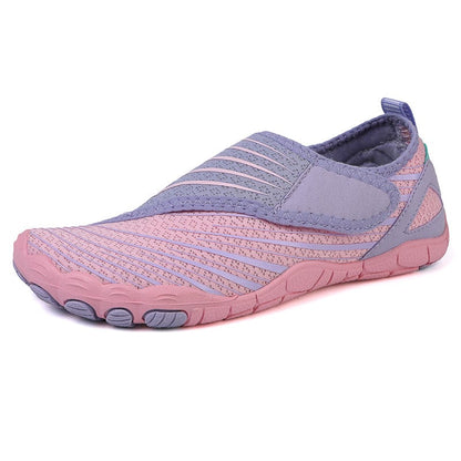 Solyn-Mauve Slip-on Breathable Sports Shoe Casual Athletic