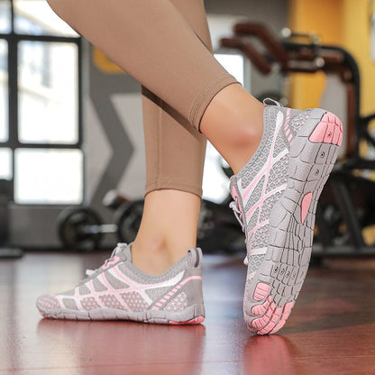 Mirox-Ash Rose Quick-Lace Low-Profile Athletic Shoe