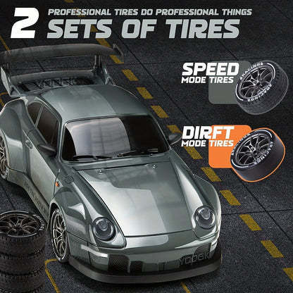 RC Drift Car, 4WD, 2.4GHz, Rechargeable, Toy