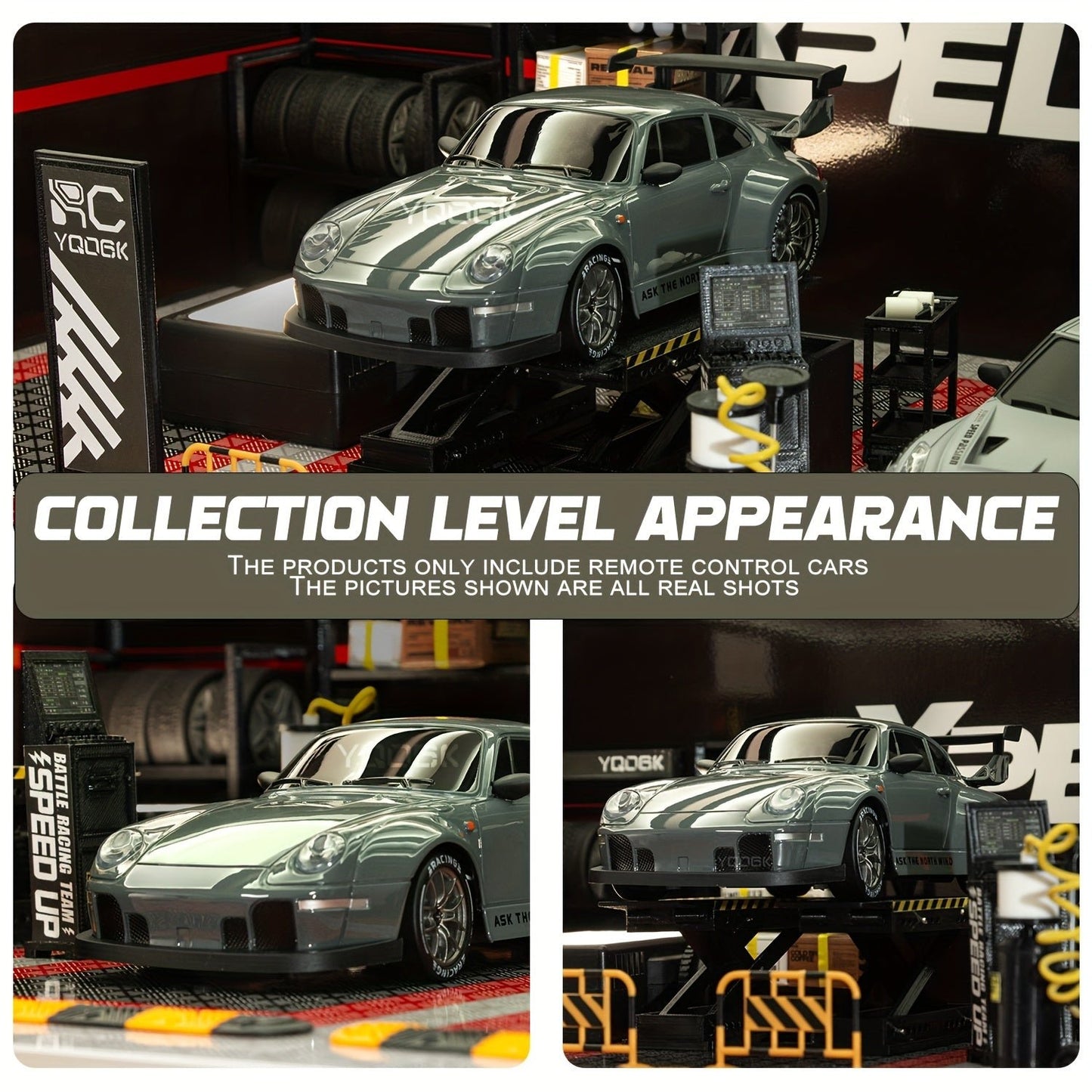 RC Drift Car, 4WD, 2.4GHz, Rechargeable, Toy