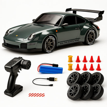 RC Drift Car, 4WD, 2.4GHz, Rechargeable, Toy
