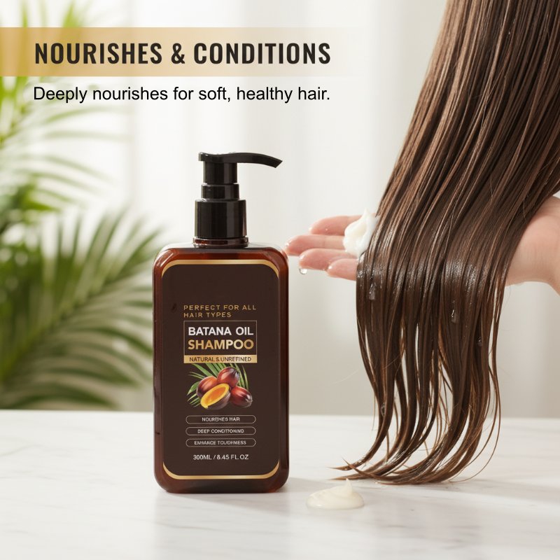 Batana Oil Shampoo, Nourishing & Smoothing, For All Hair Types